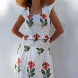 Falda Allet Polka Rosa