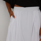 Falda Tels Blanco