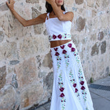 Falda Tisso Blanco
