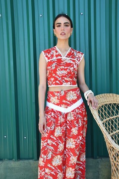 Falda Lowel Rojo