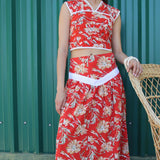Falda Lowel Rojo