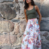 Falda Sine Blooms Blanco