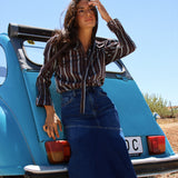 Falda Ronin Jeans Oscuro