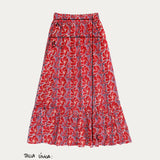 Hitch Red Skirt Set