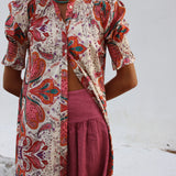 Vestido Ruché Fancy Multicolor