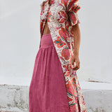 Vestido Ruché Fancy Multicolor