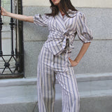 Camisa Motia Beige