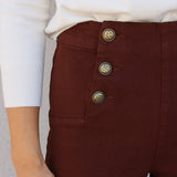 Pantalón Bass Marrón Castaño