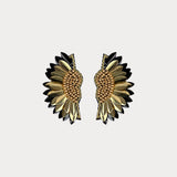 Pendientes Arens Negro
