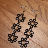 Pendientes Mios Negro