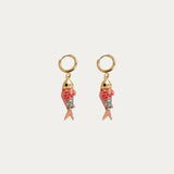Pendientes Wuld Coral