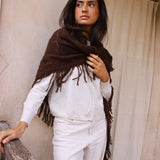 Poncho Giver Marrón