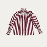 Camisa Prast Rayas Vino