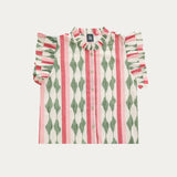 Camisa Selen Dessin V-Rose