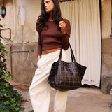 Shopper Slik Braun