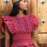Vestido Snap Hitch Rojo