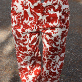 Pantalón Riwe Tapet Burdeos