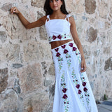 Falda Tisso Blanco