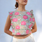 Top Frill Bloom Verde