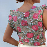 Top Frill Bloom Verde