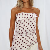 Top Sway Square Burdeos