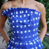 Top Stige Square Azul