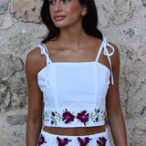 Top Tisso Blanco