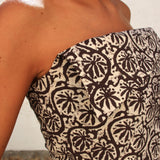 Top Sway Batik Marrón