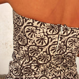 Top Sway Batik Marrón