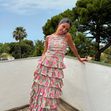 Vestido Rulle Bloom Verde