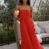 Vestido Elba Rojo