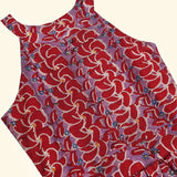 Vestido Rulle Hitch Rojo