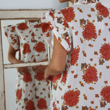Vestido Romp  Paisley Rosa