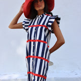 Vestido Romp  College Navy