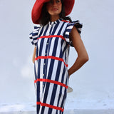 Vestido Romp  College Navy