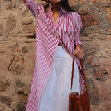 Vestido Ruché Drielyn Pink