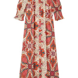Vestido Ruché Fancy Multicolor