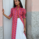Vestido Ruché Hitch Rojo