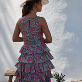 Vestido Rulle Bloom Verde