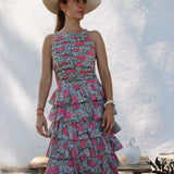 Vestido Rulle Bloom Verde
