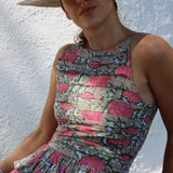 Vestido Rulle Bloom Verde