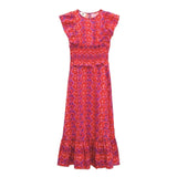 Vestido Snap Hitch Rojo