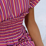 Vestido Snap Drielyn Malva