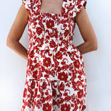 Vestido Volss Tapet Burdeos