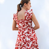 Vestido Volss Tapet Burdeos
