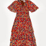 Vestido Trevis Blatt Rojo