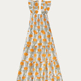 Vestido Volss Lot Mostaza