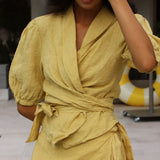 Camisa Vita Mostaza