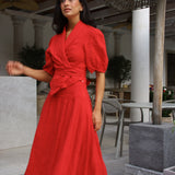 Falda Vita Rojo
