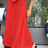 Falda Vita Rojo